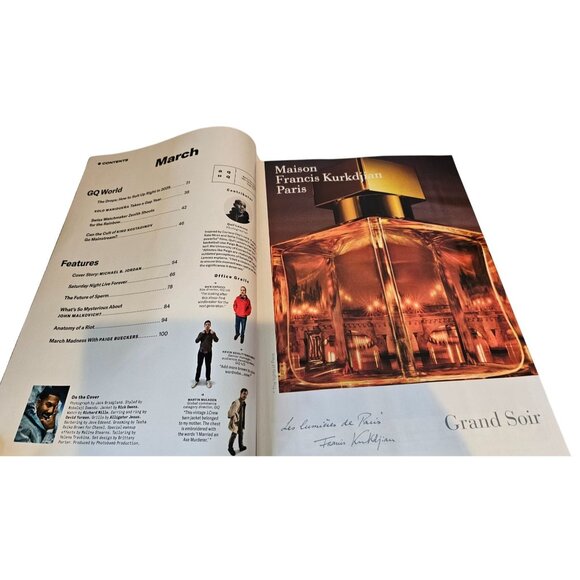 GQ Magazine March 2025 Issue Michael B Jordan Cover March Madness John Malkovich - Picture 4 of 9